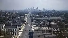 Image 2Detroit in the mid-twentieth century. At the time, the city was the fourth-largest U.S. metropolis by population, and held about one-third of the state's population. (from Michigan)