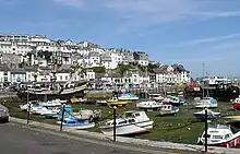 Image 79The inner harbour, Brixham, south Devon, at low tide (from Devon)