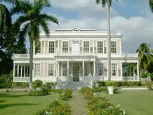 Devon House, Kingston, Jamaica. A classic example of Jamaican Georgian architecture