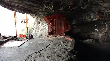 Water cistern in the cave