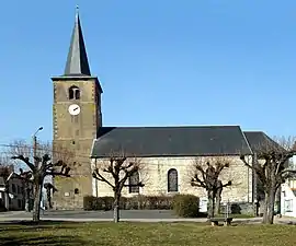 The church in Diarville