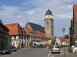 The Old Town with the Church of Saint Martin