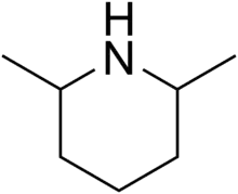 Structure of 2,6-dimethylpiperidine