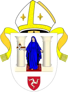 Coat of arms of the Diocese of Sodor and Man