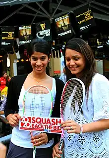 Joshna Chinappa and Dipika Pallikal