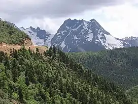 Baima Mountains in Dêqên Prefecture