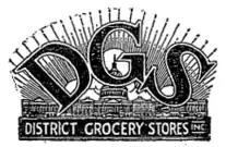 District Grocery Stores Logo (1930s)