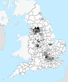 Asian/Asian British: Pakistani (2.1%)