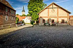 Local history museum and the Church of Saint Boniface