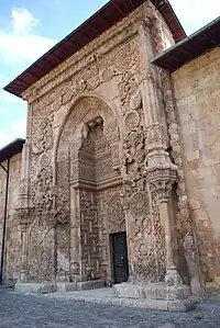 North entrance portal of the mosque