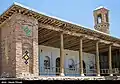 Mosque porch from outside