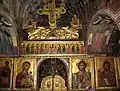 Medieval church from the inside