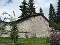 Medieval church from the outside