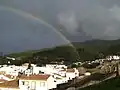 Double rainbow in El Bosque