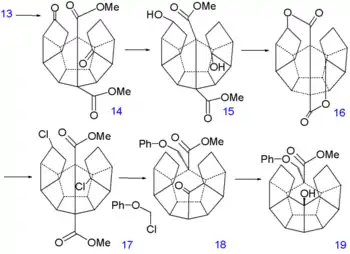 Dodecahedrane synthesis part IV