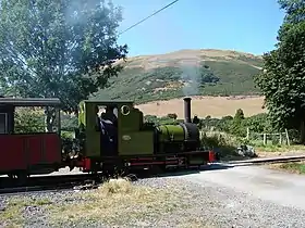 The Western Level Crossing at Brynglas, looking north. 3 August 2006