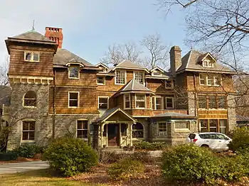 Dolobran (Clement A. Griscom mansion), Haverford, Pennsylvania (1881, circa 1888, 1894).