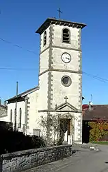 The church in Domèvre-sous-Montfort