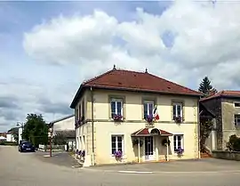 The town hall in Dombrot-sur-Vair