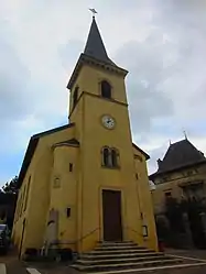 The church in Dommartemont