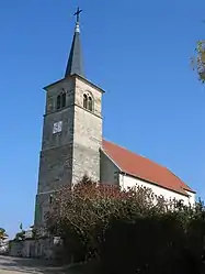 The church in Dommartin-aux-Bois