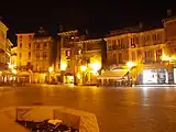 Piazza Mercato at night