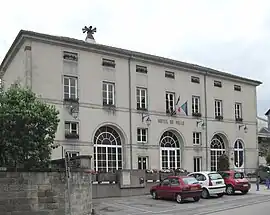 The town hall in Dompaire