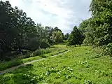 Looking north west across Donington and Albrighton Nature Reserve