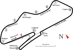 Donington Park GP Circuit (1986–2009)