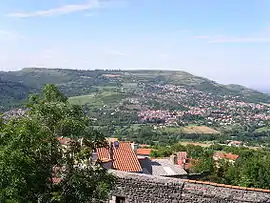 A general view of La Roche-Blanche