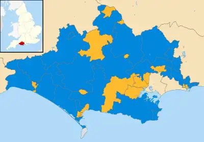 2009 results map