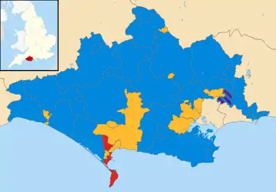 2013 results map