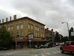 Shops along 3rd Street