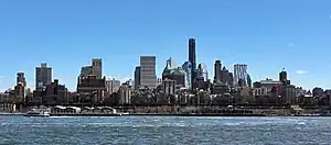 Skyline of Downtown Brooklyn seen from Lower Manhattan