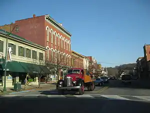 Downtown Brookville, November 2009