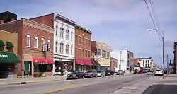 Downtown Bucyrus on South Sandusky Avenue