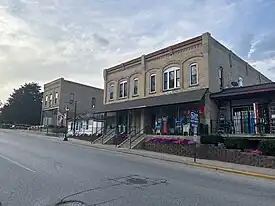 Buildings along E. State Street in Fife Lake