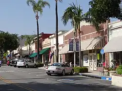 Central Avenue in downtown Fillmore