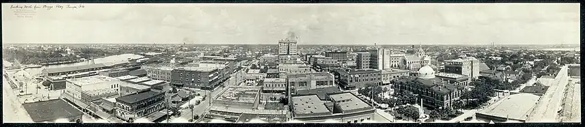  Downtown Tampa, Florida in 1913