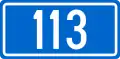 D113 state road shield