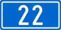 D22 state road shield