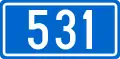 D531 state road shield