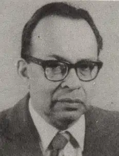 Dr M M Dhar (1971)