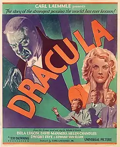 Dracula window card