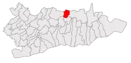 Location in Călărași County