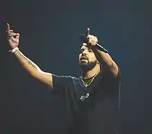 Drake performing at the Summer Sixteen Tour in Toronto in 2016.