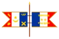 Flag of Ain-Sefra and the vehicle flag of General Laperrine (French Algeria)