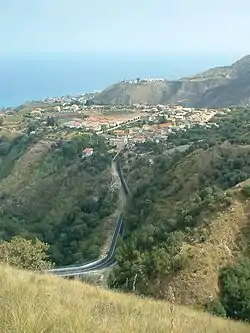 Drapia seen from the Cardillo Hill.