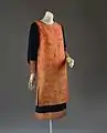 day dress with collarless tunic, ca 1924