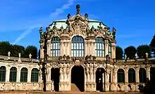 Image 37The Zwinger in Dresden by Matthäus Daniel Pöppelmann (1697–1716) (from Baroque architecture)